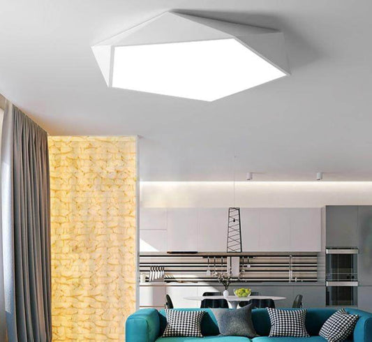 Dimmable LED Ceiling Lamps Design Creative Geometry Luminaria Living Room Aisle balcony Lampe Plafond Chambre Ceiling Lighting