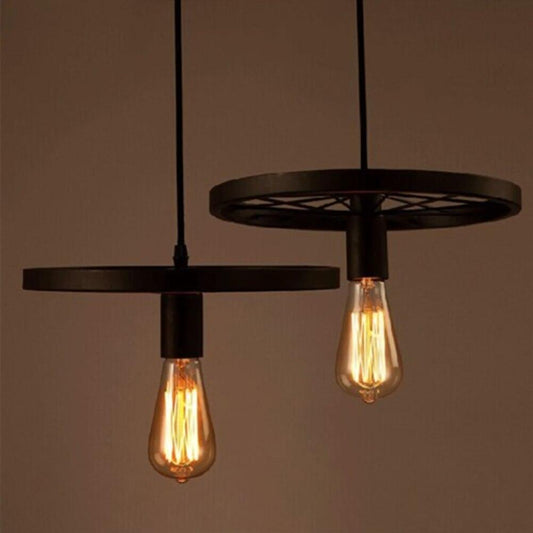 Retro Loft Style Vitnage Industrial Lighting Pendant Lights Fixtures Edison Water Pipe Lamp Hanglamp Suspenison Luminaire Single