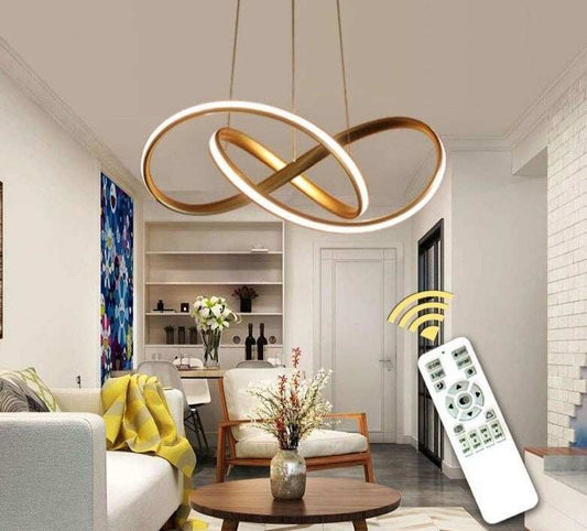 Home Modern LED Pendant Light For Living room Dining Room Hanging Lamps LED Pendant Lamps Ceiling Lamp Fixtures Gold&White&Black