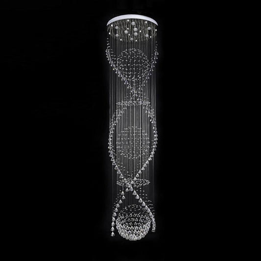 Empire Loft Classical Crystal Europe Vintage Chandelier With GU10 9 Lights For Bedroom Living Room Hotel Lobby Restaurant Store