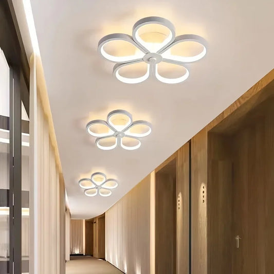 Modern Ceiling Lamp Plum Blossom Shape Living Room Kitchen Bedroom Bathroom Balcony Corridor