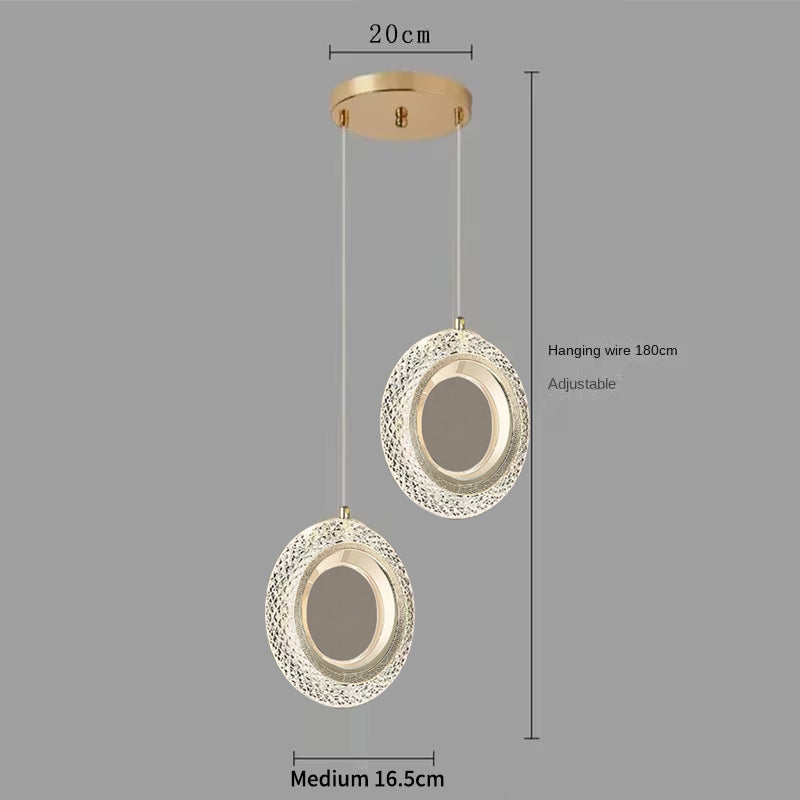 Modern Living Room Sofa Bedroom Background Wall Lamp Ambient Light Small Pendant Lamp Indoor Lighting