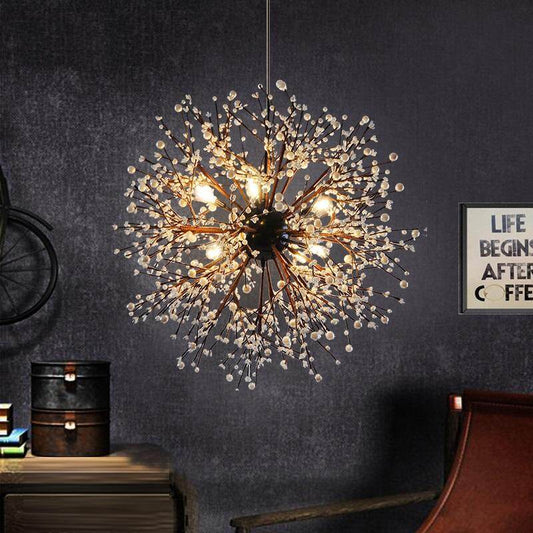 Dandelion Fireworks Modern Pendant Ceiling Lamps Loft For The Kitchen Led Pendant Lights Hanglamp Hanging Light Fixture