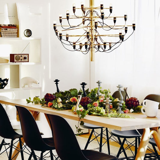 Creative Summer Fruit Chandelier In Restaurant Simple Atmosphere Hotel Living Room Villa Shop Lighting