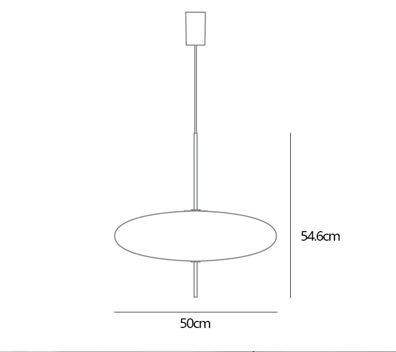 Pendant Lamp Italy Designer LED Acrylic pendant light Bedroom/Living Room Nordic UFO Lamp Home home interior lighting