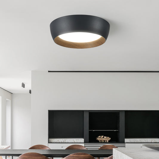 Nordic LED Ceiling Lights For Living Room Bedroom Corridor Luminaire White Black Gray lamp ping lustres e pendentes