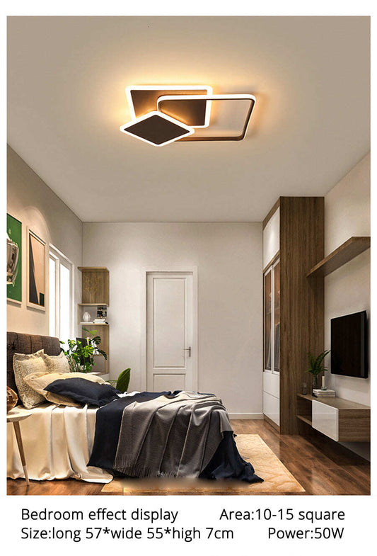 Modern Led Celling Lights For Living Bedroom Study Room Home Decoration Coffee White Color Lamp Lustres Lampadario