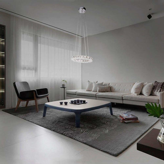 30/40/50 CM LED Pendant Lights Modern LED Crystal Lamp For Living Room Restaurant Lamp LED Crystal Hanging Lamp