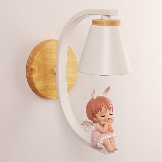 Children's Room Cartoon Wall Lamp Small Living Room Bedroom Bedside Lamp Corridor Wall Light
