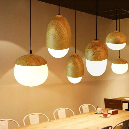 Nordic Modern Creative Decoration Hanging Lamp E27 LED Pendant Light For Kitchen Living Room Bedroom Study Aisle Book Store Cafe