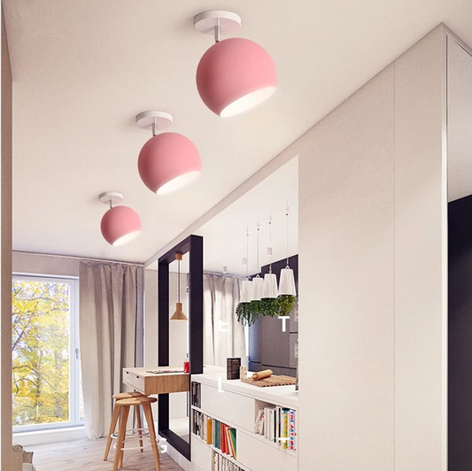 Novelty Indoor Lightings Colorful LED Ceiling Lights Marca Lampshade The Corridor Porch Bedroom Dining Living Light Fixture