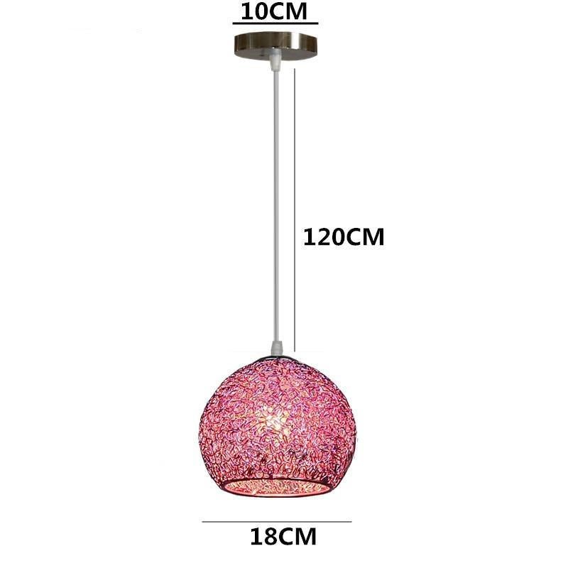 Simple Nordic Aluminum Chandelier