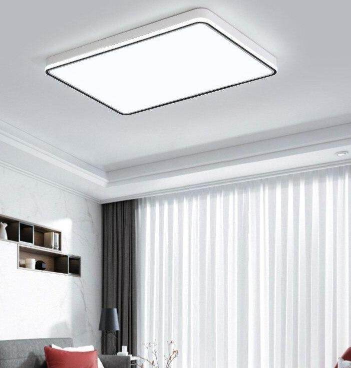 Modern Led Ceiling Lights With Remote Control For Living Room Support Led Light Ceiling Fixtures Luminaria Teto