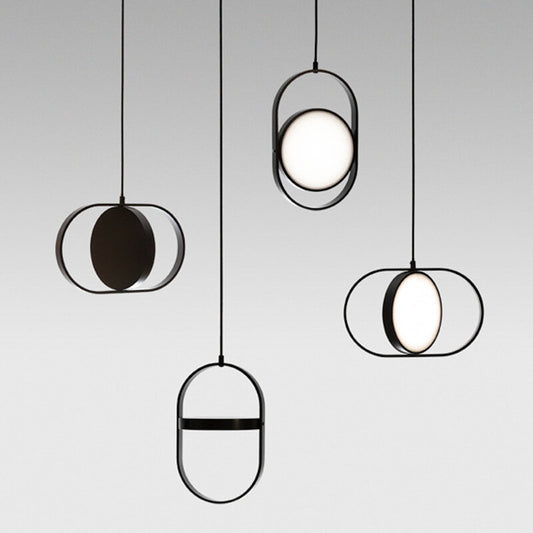 Modern Led Rotatatble Pendant Lights Ceiling Hanging Lamp Decoration Lighting Design Rotate