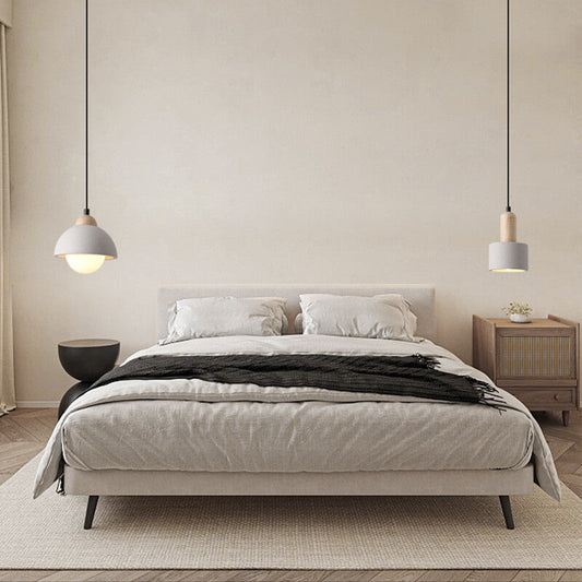 Nordic Cement Pendant Light for Bedside
