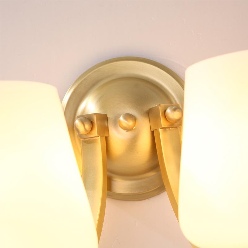 Nordic Living Room Bedroom Copper Wall Lamps