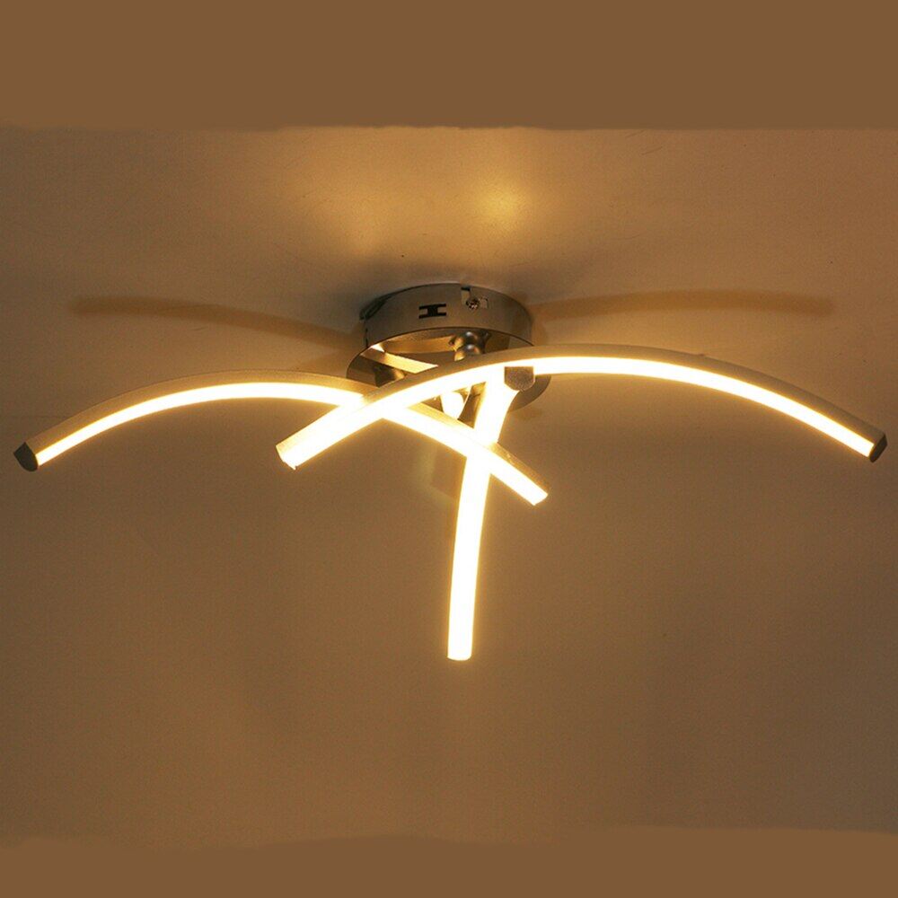 Modern LED Ceiling Light 21W 18W Forked Shaped Surface LED Ceiling Lamps For Bedroom Living Room Led Ceiling Lighting Fixtures