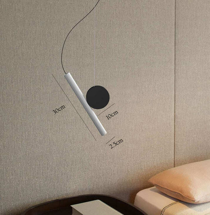 Bedroom Bedside Chandelier Simple Bar Table Lamp Modern Minimalist Creative Exhibition Hall Restaurant Study Hotel Lamp