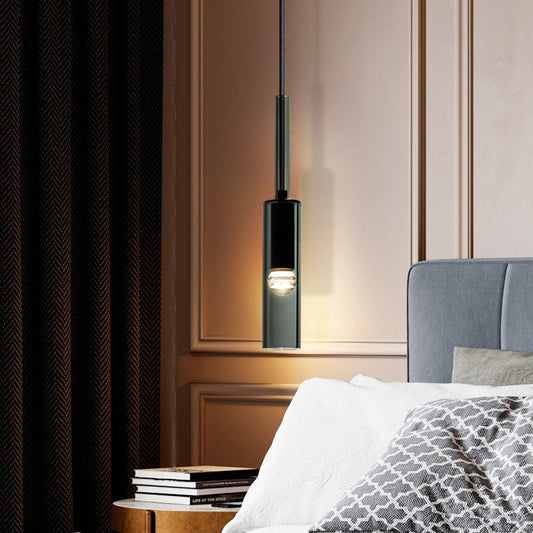 Modern Glass Pendant Light for Dining Room – Bottle