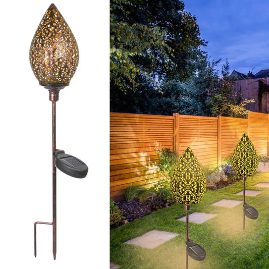 Waterproof solar garden light LED Lantern Hanging Outdoor solar Lamp Olive Shape Sensitive Sensor Control Solar Powered lamp