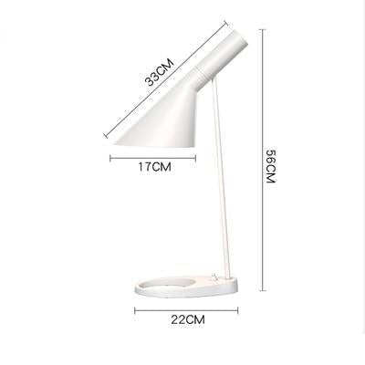 Nordic Design Arne Jacobsen Floor Lamp For Living Room E27 LED Standing Lamp Black White Lighting Luminaria Bedroom Bedside Lamp