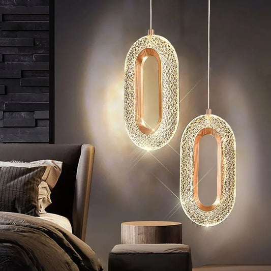 Modern Living Room Sofa Bedroom Background Wall Lamp Ambient Light Small Pendant Lamp Indoor Lighting
