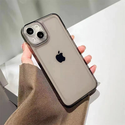 Luxury Transparent TPU Phone Case For iPhone 15 14 13 12 11 Pro Max XS X XR 7 8 Plus Mini Shockproof Protective Cover