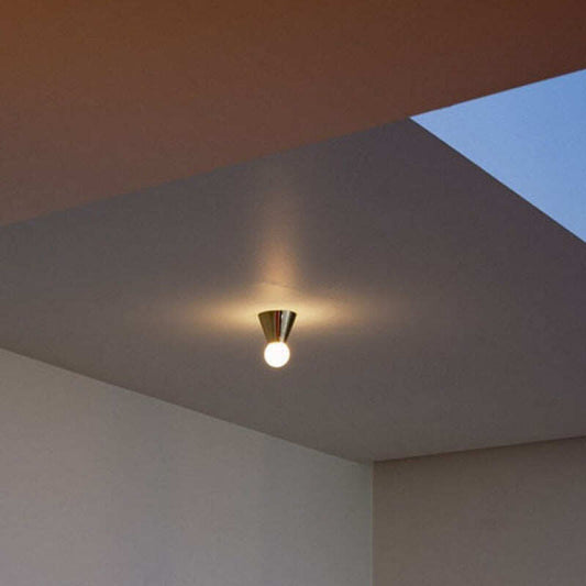 Simple Metal Tapered Led Ceiling Lamp