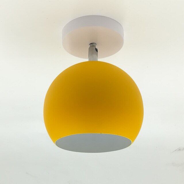 Novelty Indoor Lightings Colorful LED Pendant Lights Marca Lampshade The Corridor Porch Bedroom Dining Living Light Fixture