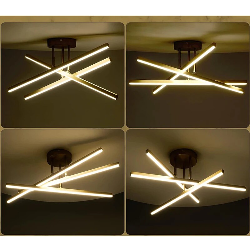Ceiling light simple modern bedroom atmosphere duplex villa hall Nordic lamps minimalist living room lamp room ceiling lights