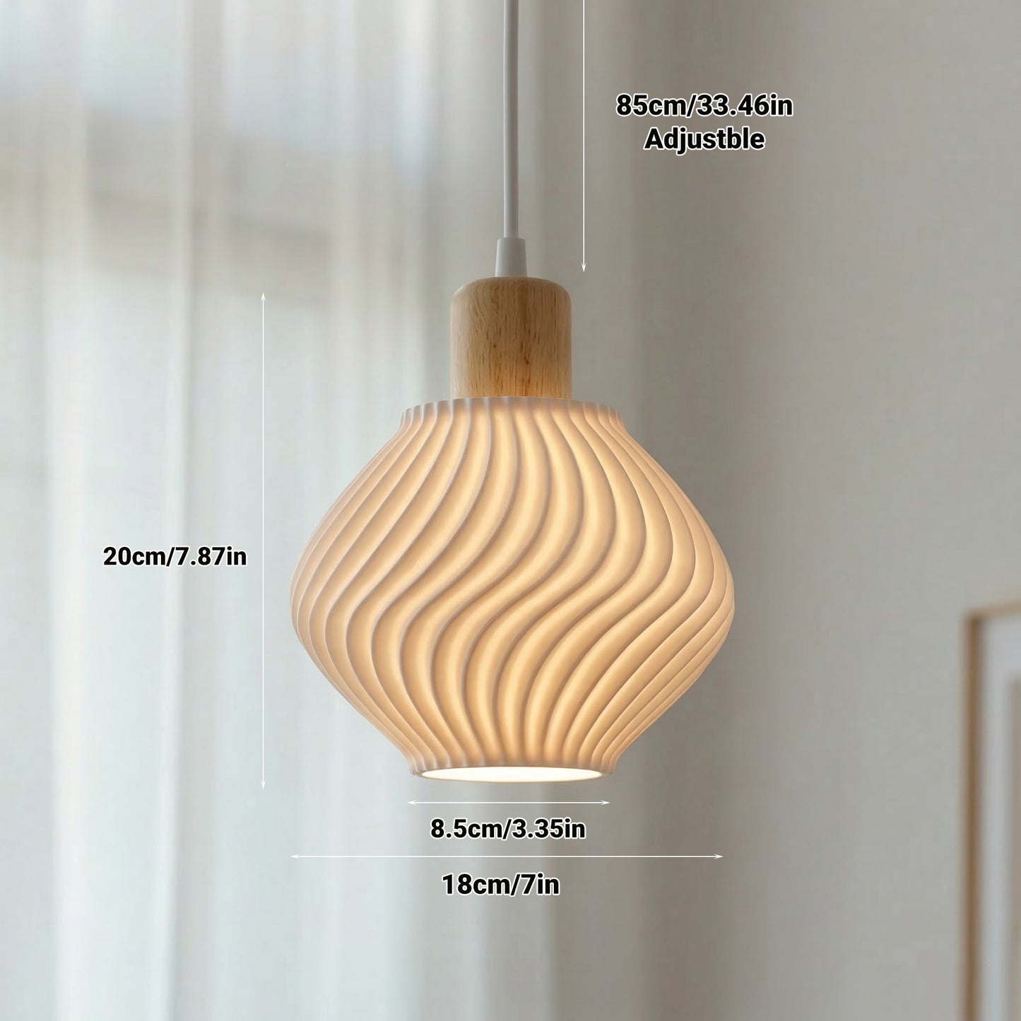 Bamboo Pendant Lamp Hanging Lamp Handmade Rattan Chandelier Fixture Restaurant Dining Room Indoor Lighting AC85-260V