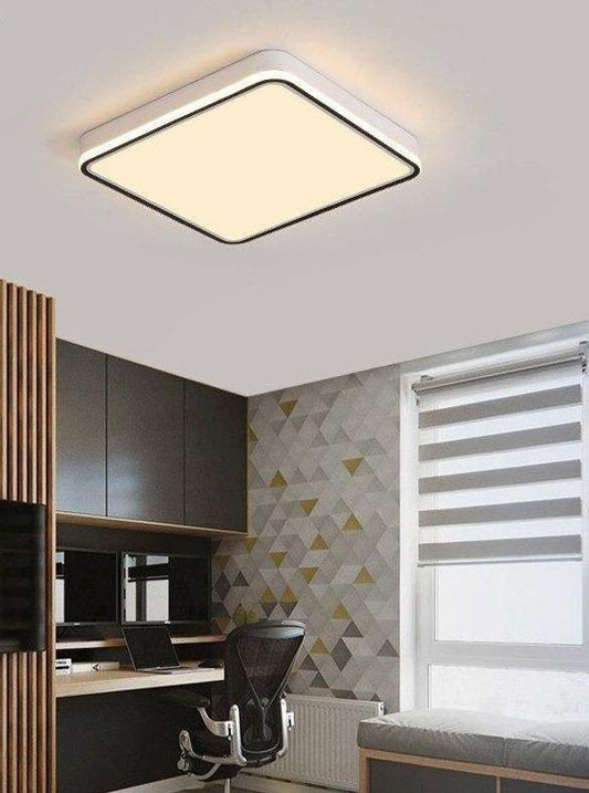 Modern Led Ceiling Lights With Remote Control For Living Room Support Led Light Ceiling Fixtures Luminaria Teto