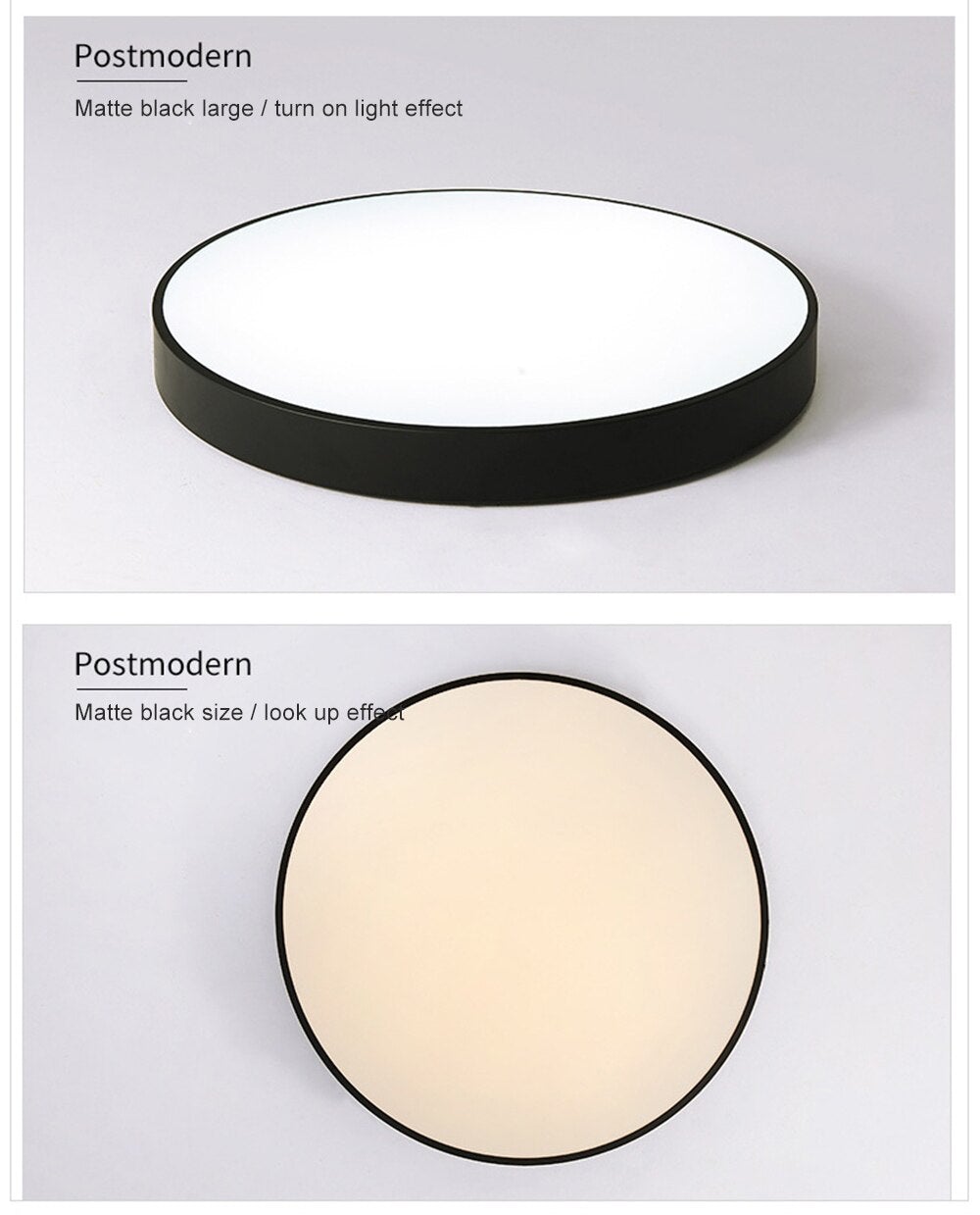 Led Ceiling Light Lamp Ultra-thin Lamp Lights Round 50 cm Room Light Modern Lighting Surface Mount Flush Panel Hallway