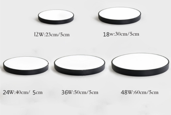 Modern Nordic LED Ceiling Lights Living Room Bedroom Round Corridor Kitchen Lamp Ultra-thin Kids Room Macarons Remote Control