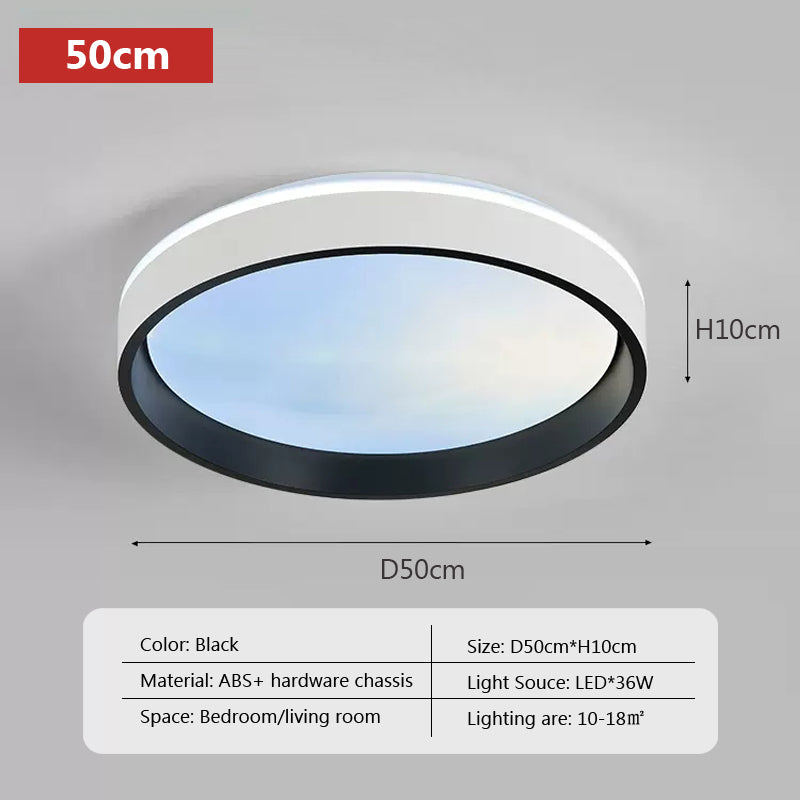 Minimalist Bedroom LED Ceiling Light Creative Blue Sky Chandelier Living Room Dining Room Lighting