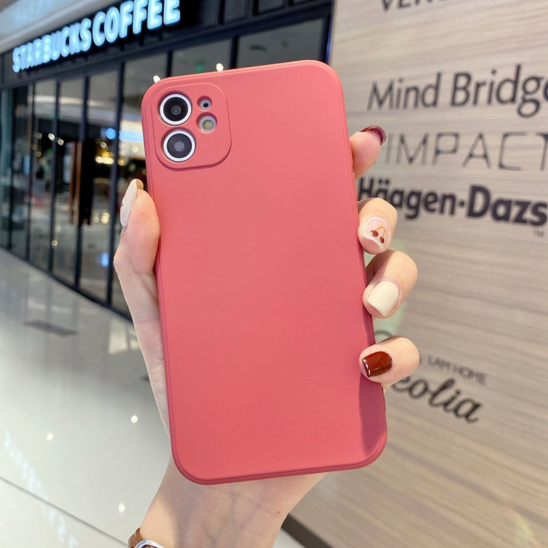 New Camera Protection Silicone Phone Case For iPhone 11 12 13 Pro Max 6 6s 7 8 Plus XR X XS MAX SE 2020 Mini Case Cover Cases