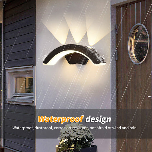 Outdoor Wall Light Waterproof IP66 Outdoor Lighting Porch Sconce Balcony Garden Outside Wall Lamp Vestibule