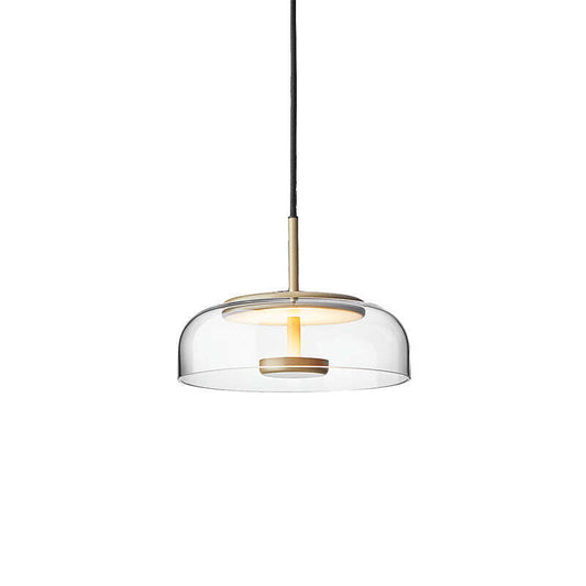 Modern Simple Chandelier Creative Circular Living Room Light Dining Room Bedroom LED Light