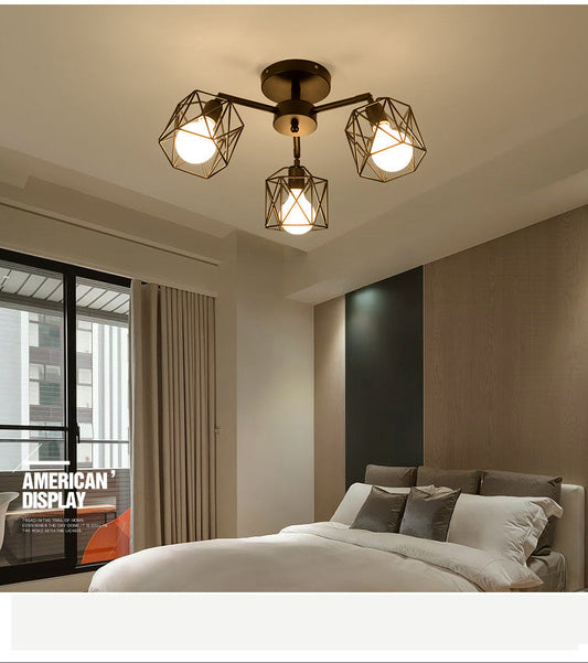 Fashion Modern Lamp LED Pendant Light Indoor Lighting Metal Vintage Modern Living Dining Room Bedroom Bar Shop Light Fixture