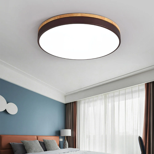 LED Ceiling Lamp Round 5cm Super Thin Surface Mounted Ceiling Light Living Room Bedroom Kitchen Macaroon Ceiling Hotel Lighting