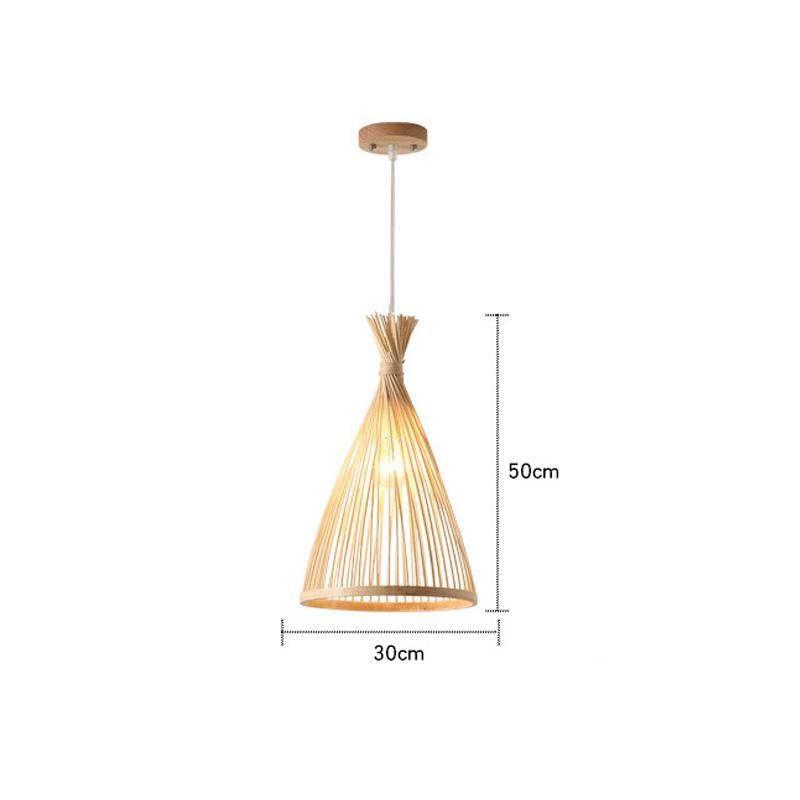 Restaurant Chandelier Bamboo Creative Personality Simple