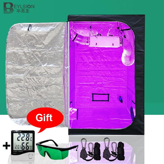 Plant Grow Tents Growing Tent For Indoor Grow Light Accessories Hydroponic Grow Box Grow Tent Mylar+Ratchet Hangers