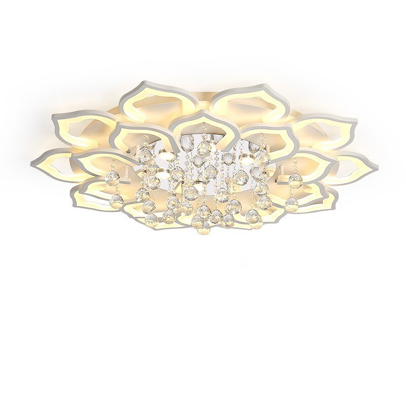 Led Ceiling Lights Living Room For 15-25Square Meters Bedroom With Crystal Remote Control Lamparas Detecho Moderna Home Fixtures