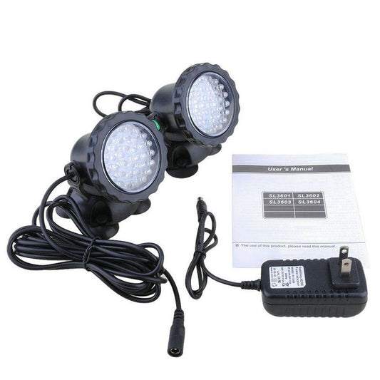Waterproof LED Underwater Lights Lamp RGB Underwater Spot Light for Swimming Pool Fountains Pond Water Garden Aquarium Light