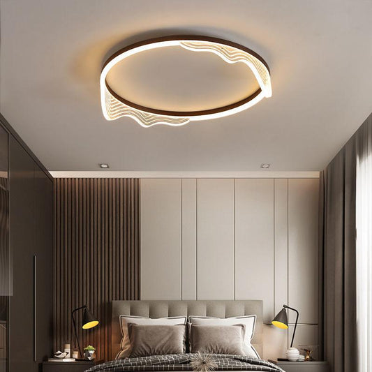 Light In The Bedroom Led Ceiling Lamp Simple Modern Creative Nordic Living Room Lamps Warm