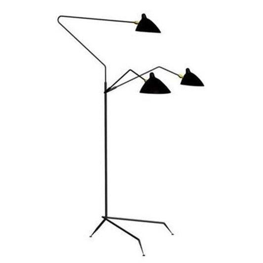 Nordic DaWn Spider Serge Mouille Floor Lamp Modeling Bedroom Industrial standing Lamp Simple Living Room Led Floor Light Fixture
