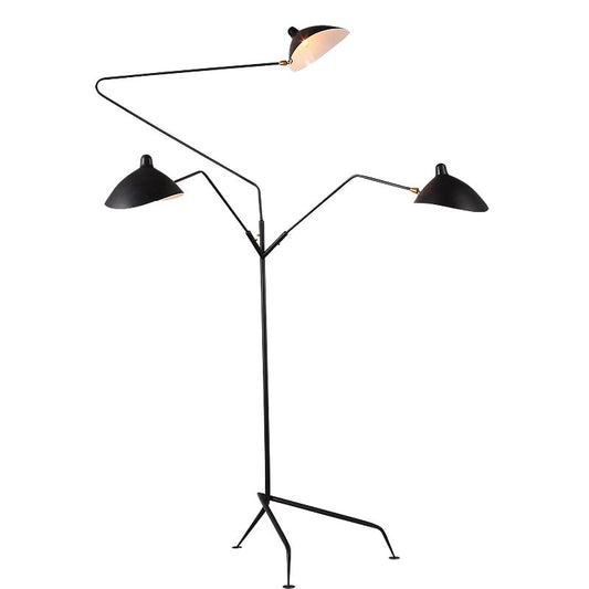 Designer Tripod Floor Lamp Nordic Adjustable Spider arm Stand light Loft Industrial Living Room bedroom decor indoor lighting