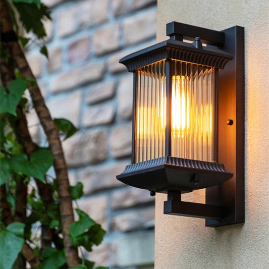Outdoor Wall Lamp Metal Waterproof Outside Wall Lights Wall Lighting for Hotel Villa Big Porch Garden Gate