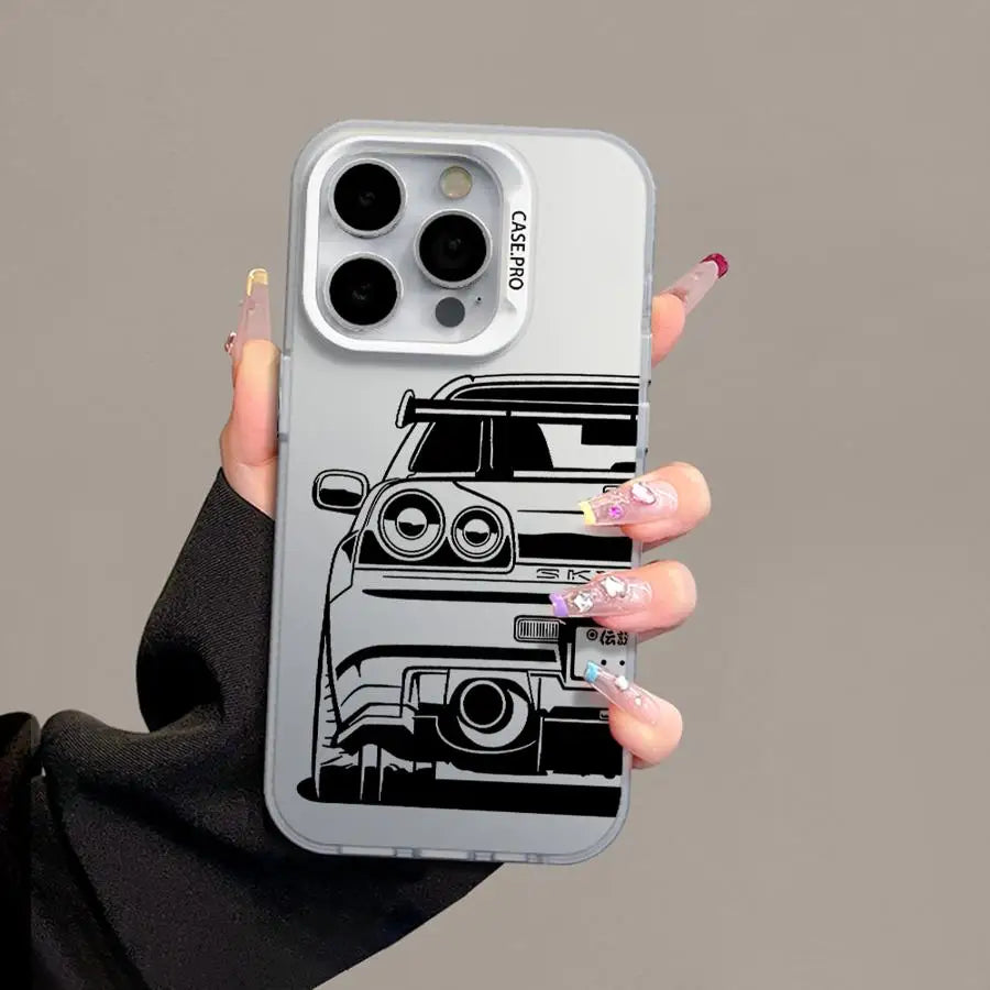 Dream Car Cool Cover Phone Case for iPhone 16 15 Soft Shell