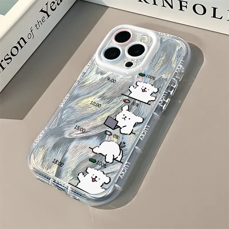 Butterfly Phone Case For iPhone 16 15 14 Silicone Soft Cover Carcasas